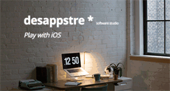 Desktop Screenshot of desappstre.com